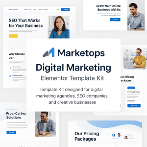 Marketops – Digital Marketing Elementor Template Kit
