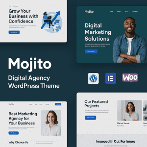 Mojito – Digital Agency WordPress Theme