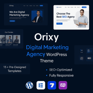 Orixy – Digital Marketing Agency WordPress Theme