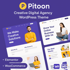 Pitoon – Creative Digital Agency WordPress Theme