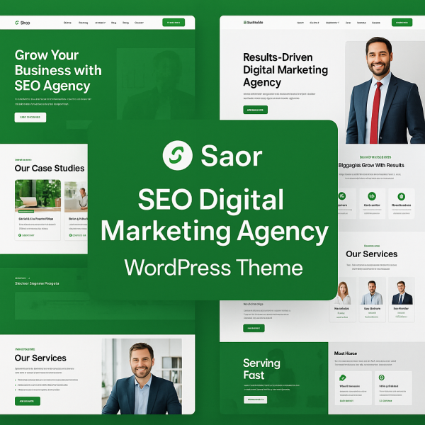 Saor – SEO Digital Marketing Agency WordPress Theme