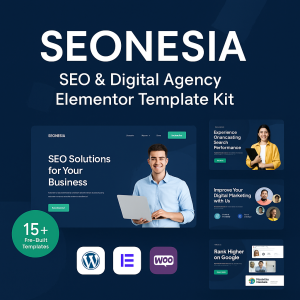 Seonesia – SEO & Digital Agency Elementor Template Kit