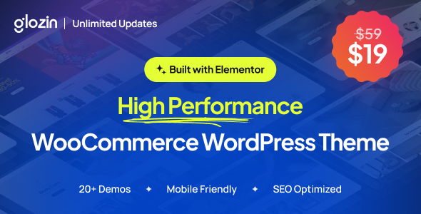 Glozin - Multipurpose WooCommerce WordPress Theme