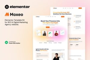Moxeo – SEO & Digital Marketing Agency Template Kit