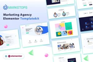 Marketops – Digital Marketing Elementor Template Kit
